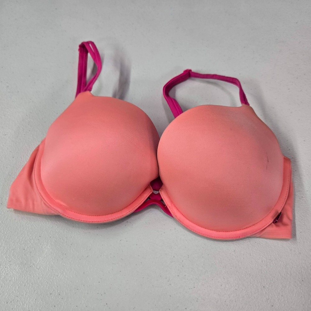 Victoria Secret Women Bra 32DD Pink Very Sexy Demi Underwire Convertible READ